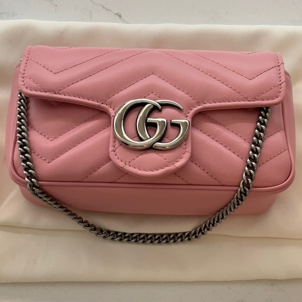 Gucci Pink Mini Marmont